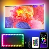 Nexillumi Led TV Hintergrundbeleuchtung, 4M LED Streifen mit...