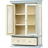 STOBOK Puppenhaus Bücherregal Holz Mini Schrank DREI Schicht mit...
