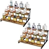 Lifewit 4 Etagen Holzwerkstoff Display Ständer mit Schwarzem...