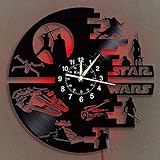 Star Wars Vinyl-Schallplatten-Wanduhr Heimdekoration Kreative...
