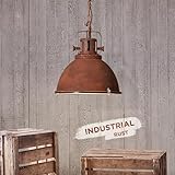 Lightbox Vintage Hängelampe - kürzbare industrielle Pendelleuchte...