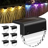 YIKANWEN 6 Stück Solarleuchte für Außen Garten, LED Gartenlampen...