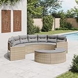 FUDUGEHMIOFWFJJ Kopfteil mit Ablagen und Nachttisch Weiß 150 cm...