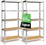 Ondis24 2er Set Metallregal Thomas, Lagerregal 90x40x180 (H) cm,...