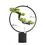 Simulation Topfpflanzen Bonsai-Baum Chinesische Zen Ornamente...