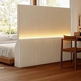 Faltbarer Sichtschutz mit Regalen und Beleuchtung, Innenbereich,...