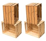 Holzkisten im Set Angebot: Originale Vintage Obstkisten zum Möbelbau...