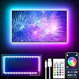 GIPOYENT TV LED Lichter, 13.1Ft TV LED Lichter für 40-65 Zoll, LED TV...