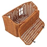 HIAKDOFT Weihnachtlicher Snackkorb Imitation Rattan Dekorativer...