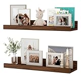 Feihorrm Wandregal, 2er Set, 40cm Schweberegal aus MDF Holz, Wandboard...