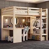 Multifunktions-Hochbett 140x200 cm »StudyLoft« – Mit integriertem...