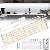 Enteenly LED Strip Weiß 3 Meter, Unterbauleuchte Lichtleiste Küche...