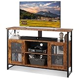 WLIVE TV Schrank, TV Board für Fernseher bis zu 55 Zoll, Hoch...