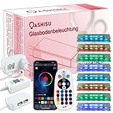 OASHISU Upgrade 8er Set 6*5050SMD RGB LED Glaskantenbeleuchtung LED...