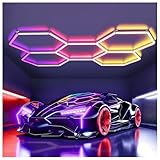 RGB LED Hexagon Beleuchtung 5 Hex, 216W Superhell dimmbare...