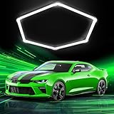 TODEHI LED Hexagon Beleuchtung-6pcs Röhrenleuchten, 48W 6500K...