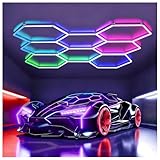 RGB LED Hexagon Beleuchtung 8-Hex, 315W Superhell dimmbare...
