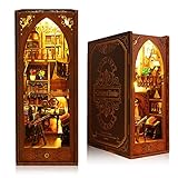 Bibliothek Book Nook Kit - 3D DIY Puppenhaus Holz Miniatur Haus Kit,...