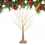 Beleuchteter Zweig – Handwerkliche Beleuchtung | 144 LEDs zur...