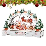 Set mit Häusern des Weihnachtsdorfes DIY – Bürodekoration,...