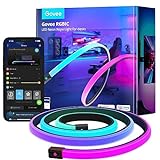 Govee RGBIC Neon LED Strip for Gaming Desk, 3M Gaming LED Strip, Soft...
