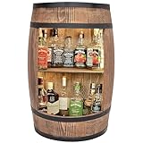 WEECO Bar Schränk LED Beleuchtung, Weinregal Weinschrank 80x50cm....