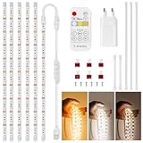 Towisituati LED Unterbauleuchte mit Schalter,6 * 50cm LED Unterschrank...