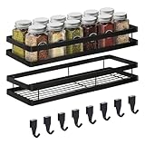 Gewürzregal Ohne Bohren Auciej Küchenregal wand Gewürzregal...