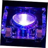 TOPBATHY Lampenfassung aus Kristall LED-Lichtbasis leuchtende...
