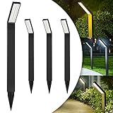 WAFTING Solarlampen für Außen Garten, 4 Wasserdichte...