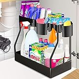 BIAOQINBO 2 Etagen Spülschrank Organizer,Unter Waschbecken Regal...