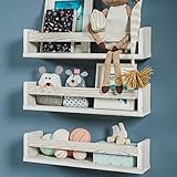 NATURE SUPPLIES Bücherregal Kinder, 3er-Set, Regal Kinderzimmer,...