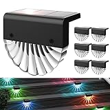 Auting Solarlampen für Außen Garten, 6 Stück Solarleuchten für...