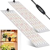 idudu 2Stück Pflanzenlampe LED Vollspektrum, Pflanzenlicht mit 270...