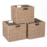 3er-Set Kallax Expedit Regal Korb/Kallax Korb Geflochten / 30 x 30 x...