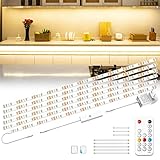 wobsion LED Unterbauleuchte 3m Warmweiß,24W-2A...