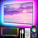 GIPOYENT LED-Leuchten für TV, 5M LED TV-Hintergrundbeleuchtung, für...
