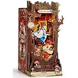 Rolife Book Nook Kit für Erwachsene DIY Miniature House mit Licht...