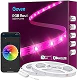 Govee LED Strip 30m, Bluetooth RGB LED Streifen mit App-Steuerung,...