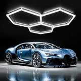 TODEHI LED Hexagon Beleuchtung - 3 Hex 16pcs Röhrenleuchten 128W...