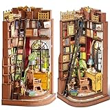 Rolife Book Nook Kit für Erwachsene DIY Miniature House mit Licht...