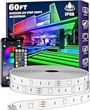 AILBTON 18M Outdoor LED Streifenleuchte wasserdicht,IP68 Außen LED...