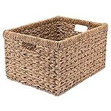 Decorasian Aufbewahrungskorb Regalkorb, geflochten aus Seegras - sehr...