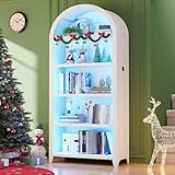 Gurexl Smart Bücherregal mit LED Beleuchtung und Menschlicher Sensor...