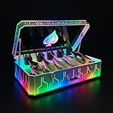 JMOZHCD LED-Licht-Weinbox, Heimbar-Flaschenregal,...